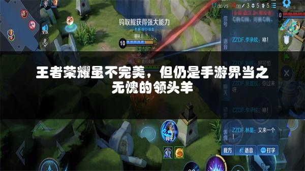 王者荣耀虽不完美，但仍是手游界当之无愧的领头羊