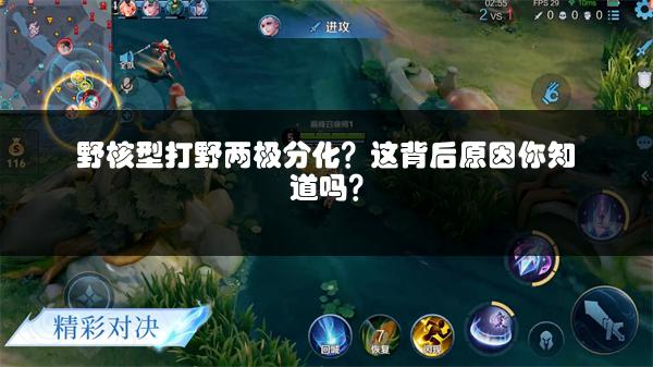 野核型打野两极分化？这背后原因你知道吗？