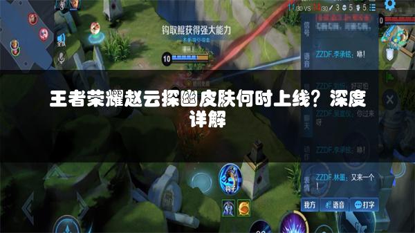 王者荣耀赵云探幽皮肤何时上线？深度详解