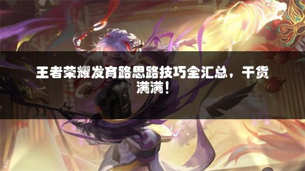 王者荣耀发育路思路技巧全汇总，干货满满！