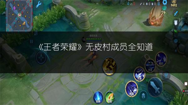 《王者荣耀》无皮村成员全知道