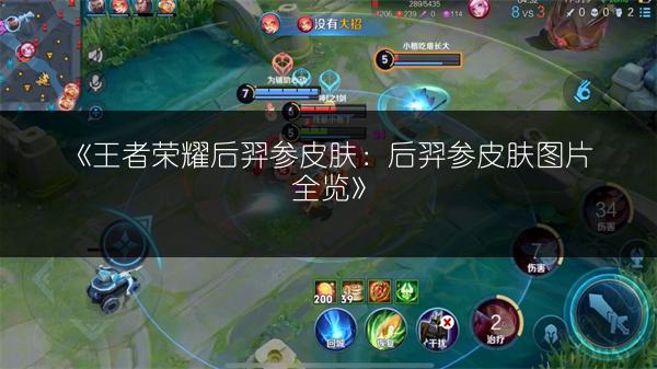 《王者荣耀后羿参皮肤：后羿参皮肤图片全览》