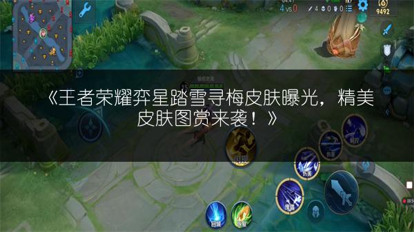 《王者荣耀弈星踏雪寻梅皮肤曝光，精美皮肤图赏来袭！》