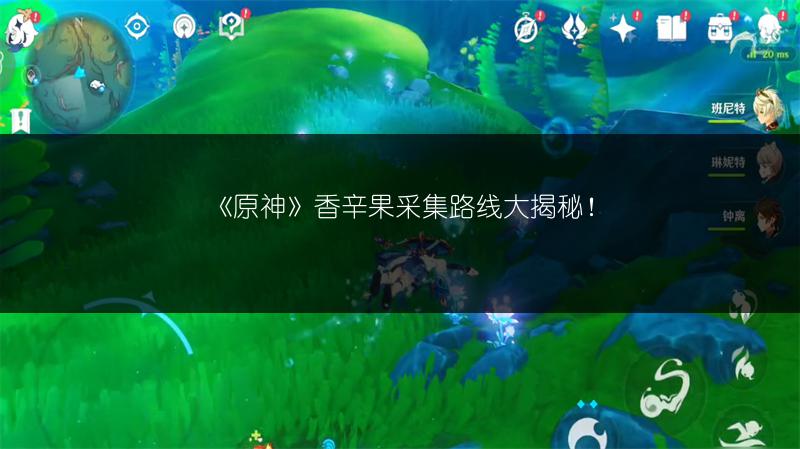 《原神》香辛果采集路线大揭秘！
