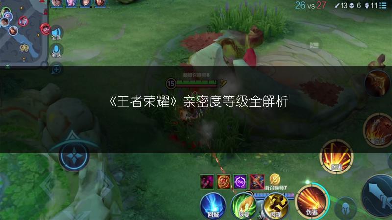 《王者荣耀》亲密度等级全解析