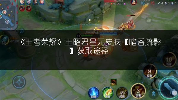 《王者荣耀》王昭君星元皮肤【暗香疏影】获取途径