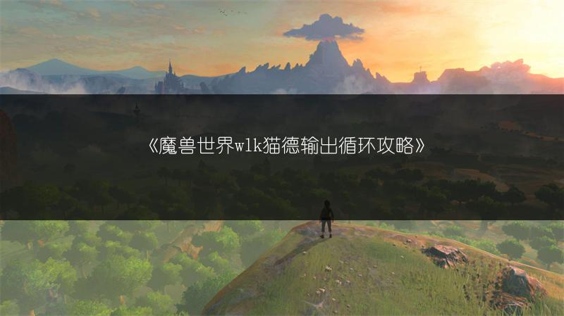 《魔兽世界wlk猫德输出循环攻略》