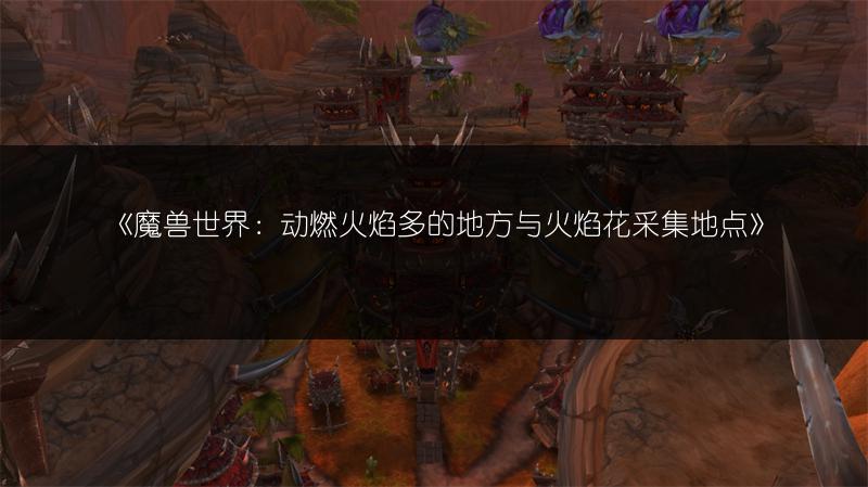 《魔兽世界：动燃火焰多的地方与火焰花采集地点》
