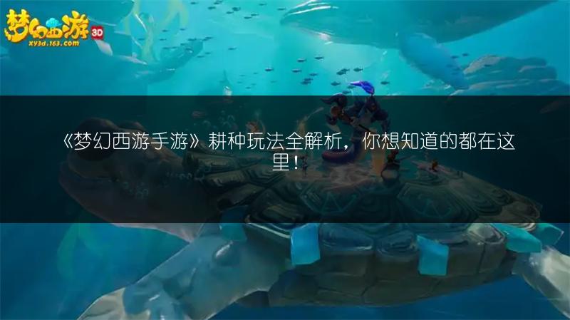 《梦幻西游手游》耕种玩法全解析，你想知道的都在这里！