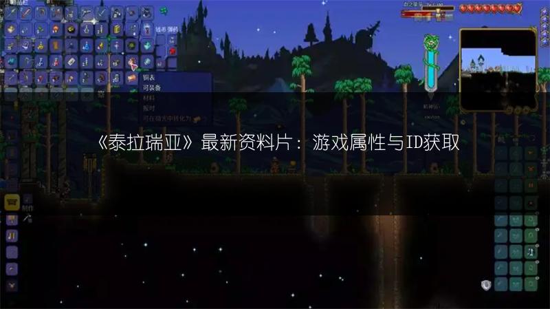 《泰拉瑞亚》最新资料片：游戏属性与ID获取