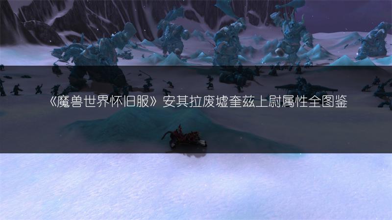 《魔兽世界怀旧服》安其拉废墟奎兹上尉属性全图鉴