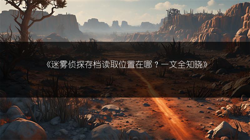 《迷雾侦探存档读取位置在哪？一文全知晓》