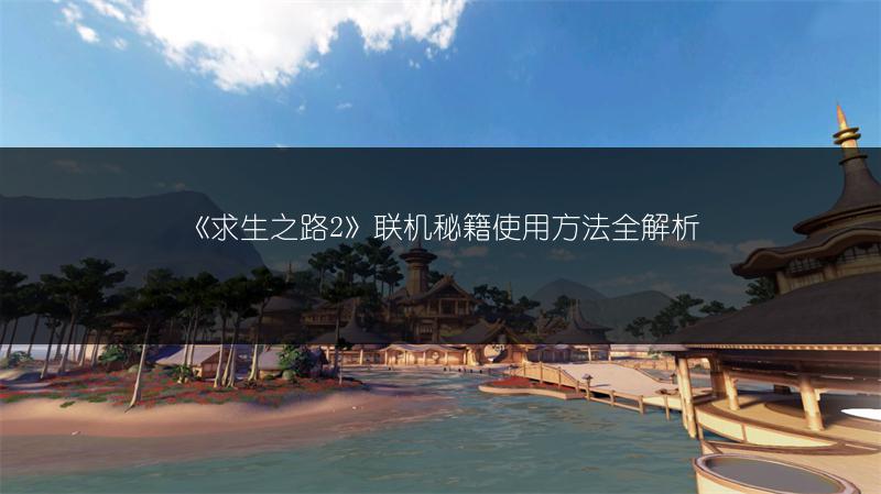 《求生之路2》联机秘籍使用方法全解析