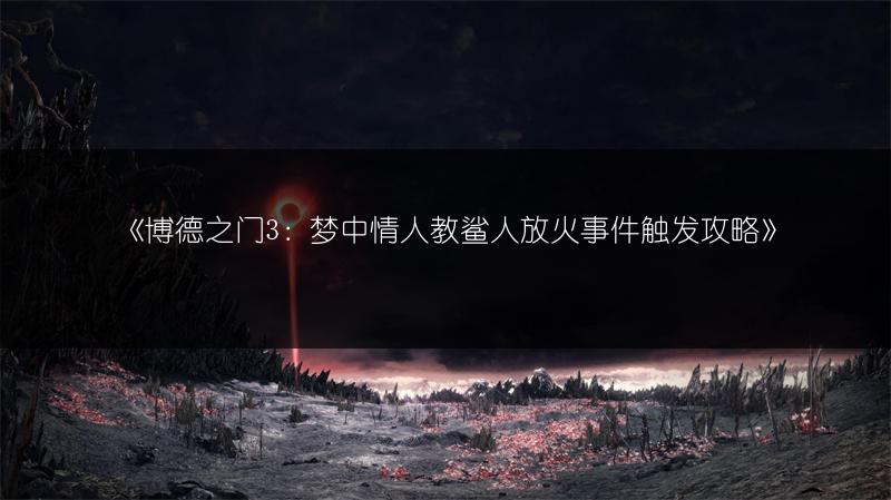 《博德之门3：梦中情人教鲨人放火事件触发攻略》