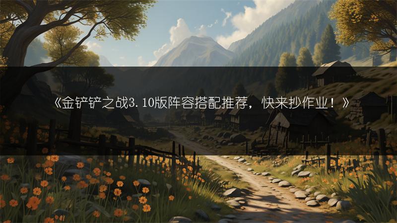 《金铲铲之战3.10版阵容搭配推荐，快来抄作业！》