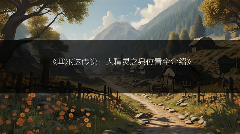 《塞尔达传说：大精灵之泉位置全介绍》