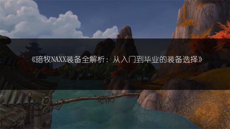 《暗牧NAXX装备全解析：从入门到毕业的装备选择》