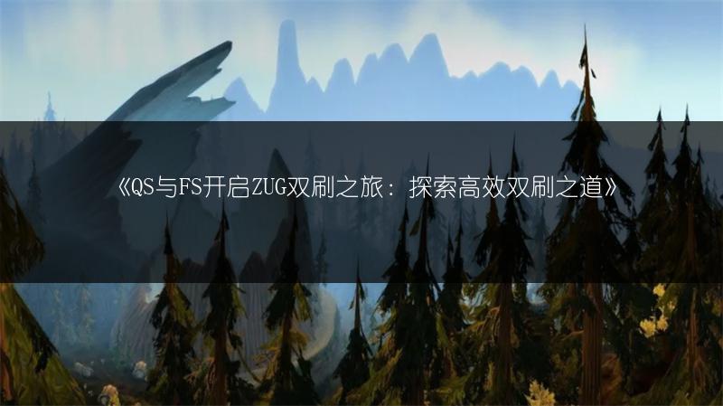 《QS与FS开启ZUG双刷之旅：探索高效双刷之道》