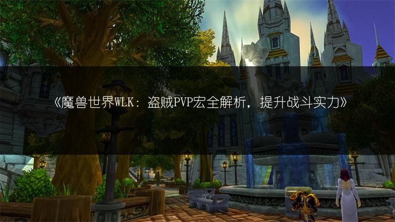 《魔兽世界WLK：盗贼PVP宏全解析，提升战斗实力》