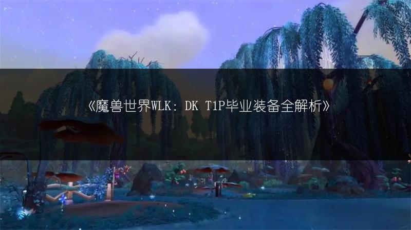 《魔兽世界WLK：DK T1P毕业装备全解析》