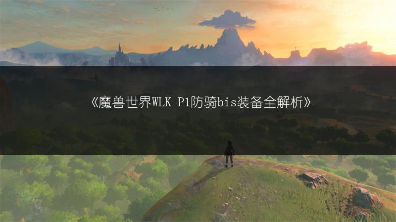 《魔兽世界WLK P1防骑bis装备全解析》
