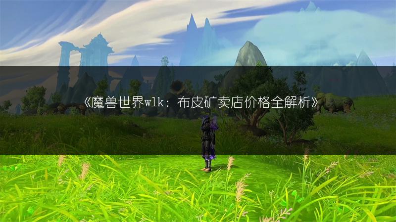 《魔兽世界wlk：布皮矿卖店价格全解析》