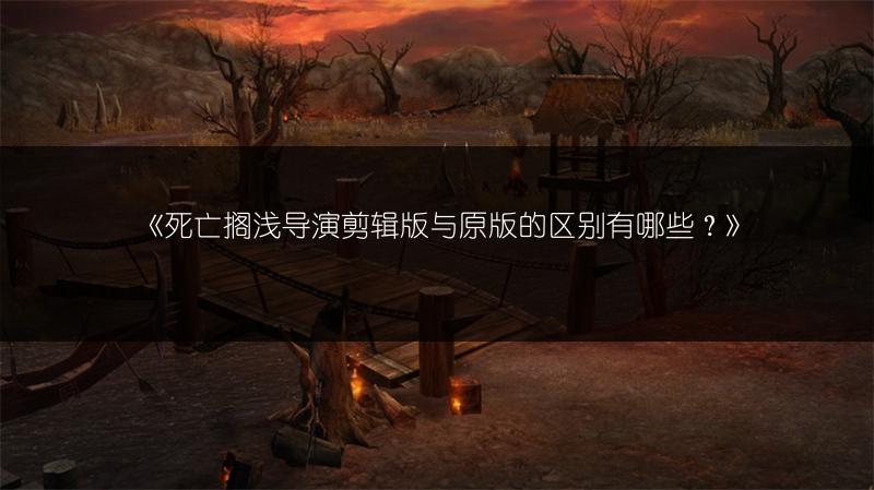 《死亡搁浅导演剪辑版与原版的区别有哪些？》