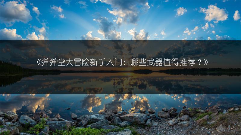 《弹弹堂大冒险新手入门：哪些武器值得推荐？》