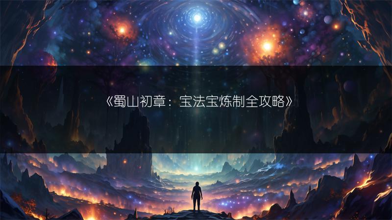 《蜀山初章：宝法宝炼制全攻略》