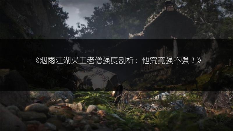 《烟雨江湖火工老僧强度剖析：他究竟强不强？》