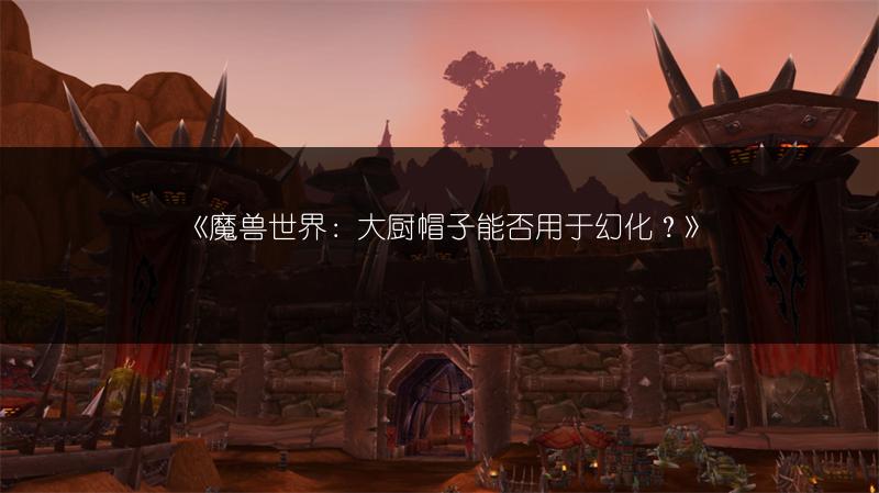 《魔兽世界：大厨帽子能否用于幻化？》