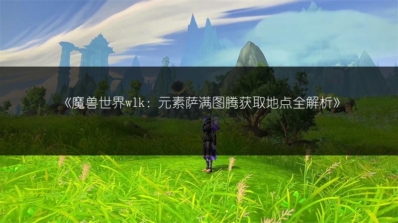 《魔兽世界wlk：元素萨满图腾获取地点全解析》