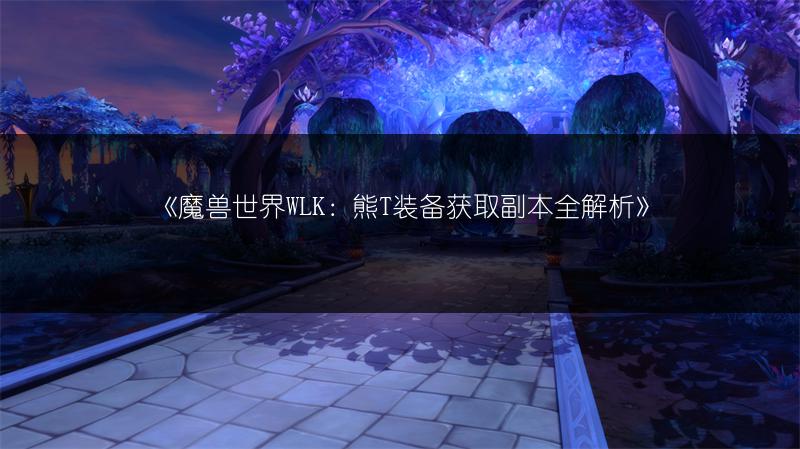 《魔兽世界WLK：熊T装备获取副本全解析》