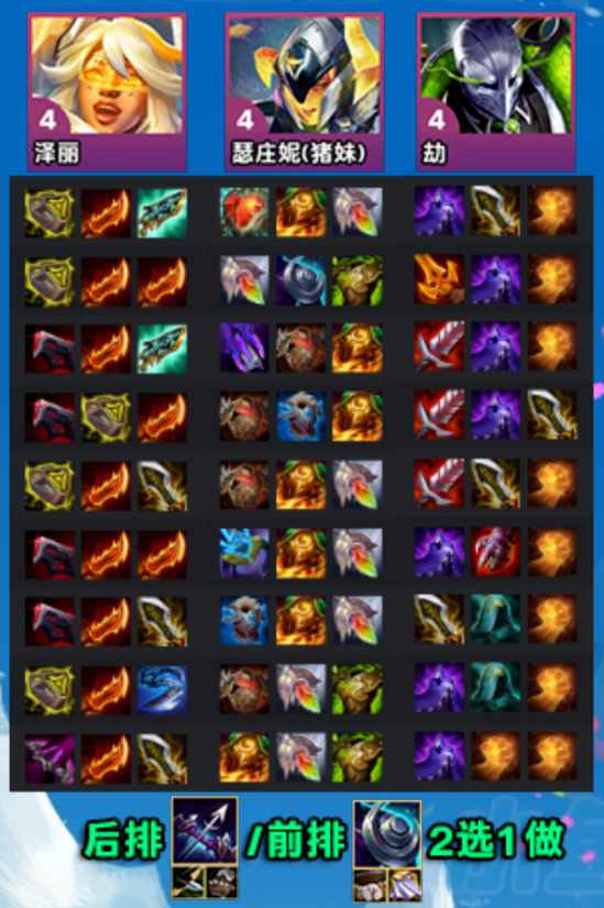 云顶之弈s14执事泽丽阵容怎么玩图四