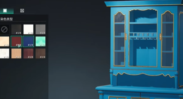 七日世界家具染色方法