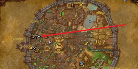 魔兽世界暗索地精军需官在哪图二 魔兽世界暗索地精军需官在哪图二