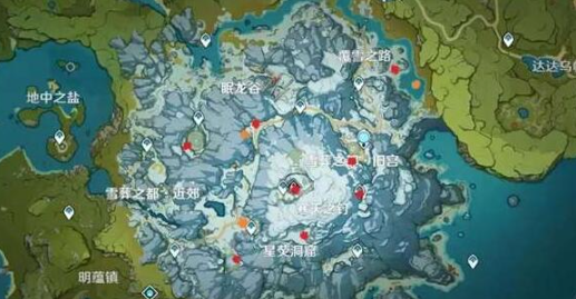 原神雪葬之都近郊的碎片位置介绍