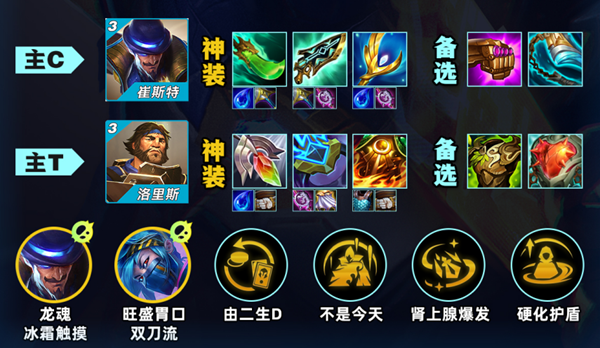 金铲铲之战迅击卡牌阵容怎么搭配图二