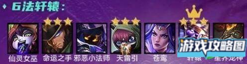 金铲铲之战六法轩辕阵容出装站位玩法攻略