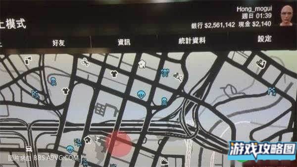 侠盗猎车手5OL版帮派红圈位置图和出现时间