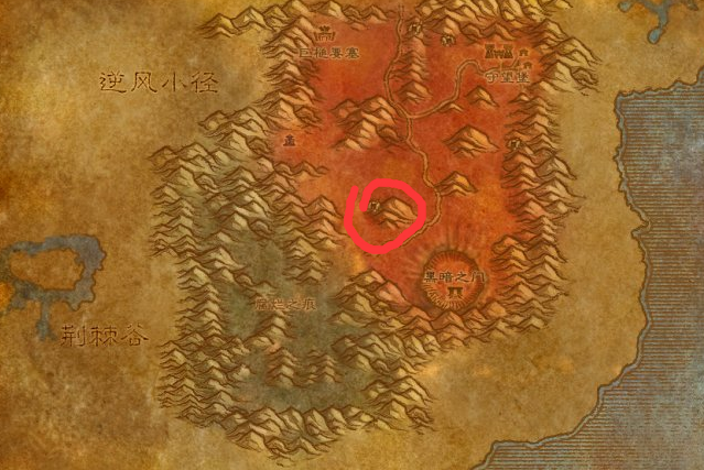 魔兽世界巨槌岗哨在哪