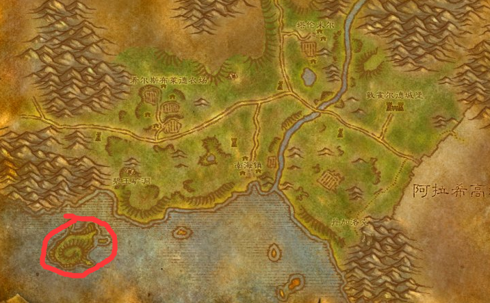 魔兽世界赎罪岛在哪