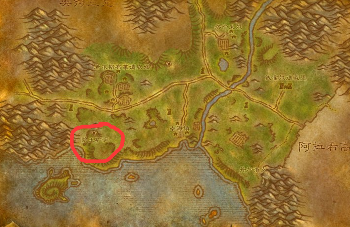 魔兽世界碧玉矿洞在哪