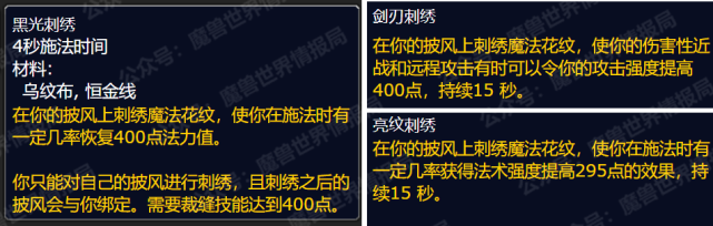 魔兽世界wlk商业技能收益介绍