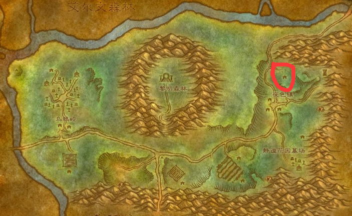 魔兽世界密斯特曼托庄园在哪