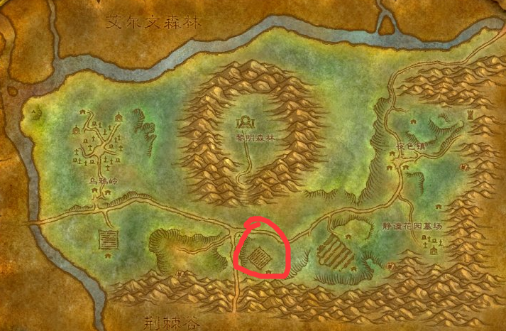 魔兽世界约根农场在哪