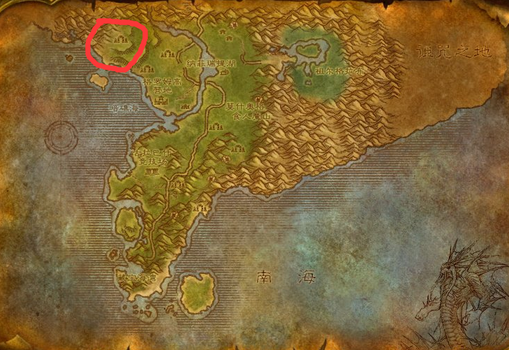 魔兽世界祖昆达废墟在哪