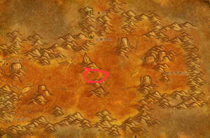 魔兽世界巨牙谷在哪