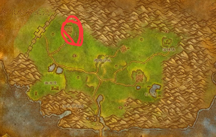 魔兽世界诺斯弗德农场在哪