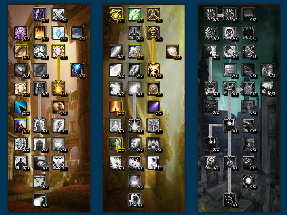 魔兽世界wlk神牧PVP天赋怎么点